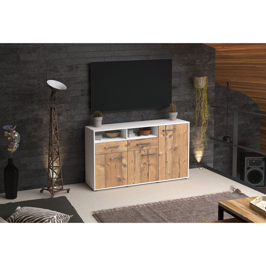 Editta Sideboard Front (136 x 79 x 35 cm), einschließlich Griffe