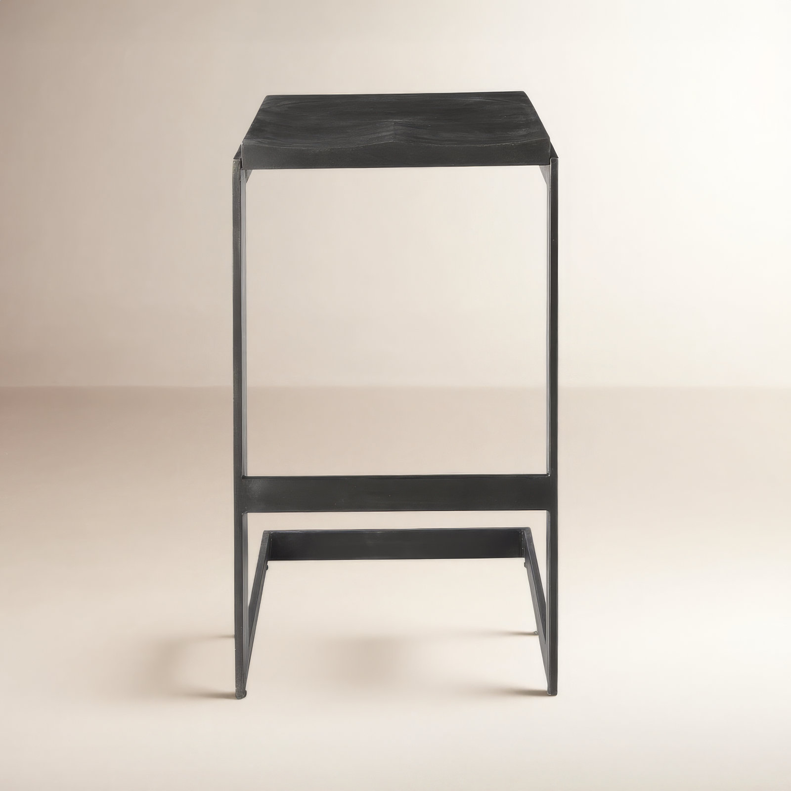 Christina Solid Wood Bar & Counter Stool, Bar Stool (30” Seat Height), Black