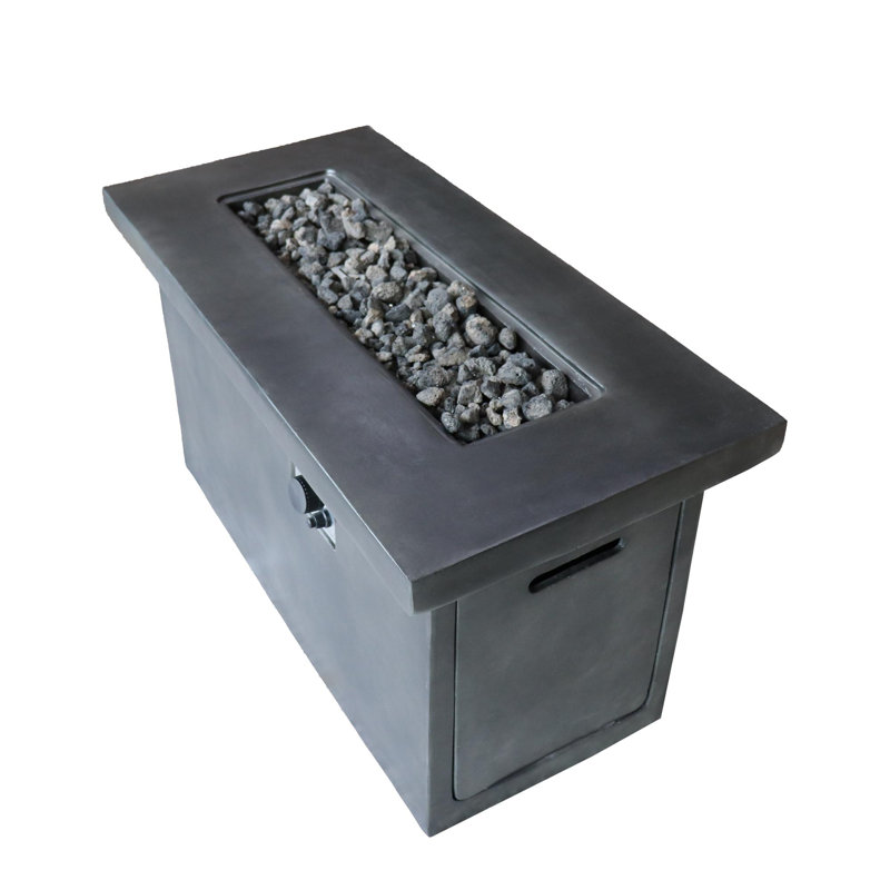 Foyer de table d'extérieur au propane / gaz naturel 24 po H