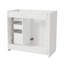 Meuble-lavabo de 36 po sans lavabo supérieur, armoire de rangement en bois massif, meuble-lavabo autoportant avec 3 tiroirs et portes à fermeture douce-132274145