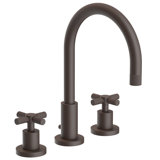 Muncy Widespread Bathroom Faucet with Drain Assembly