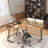 VillaGrove L-Shaped Metal Base Computer Desk-69236592