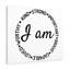 I Am - Wrapped Canvas Print