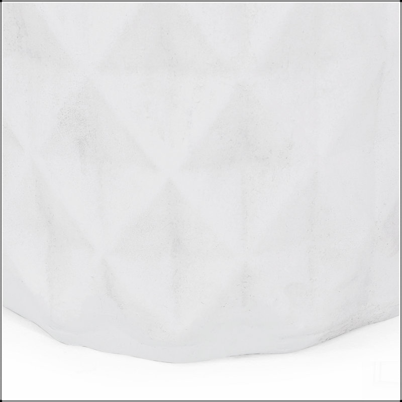 Table d'appoint d'extérieur en béton léger