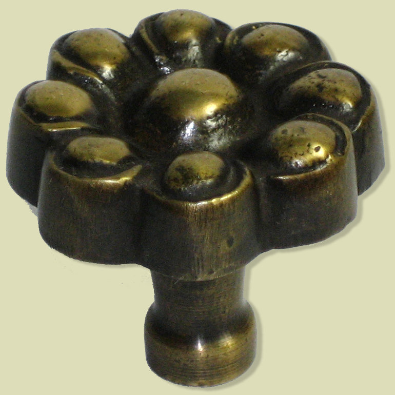 Designer and Textured Knob, 1.25" H x 1.25" W x 1.25" D