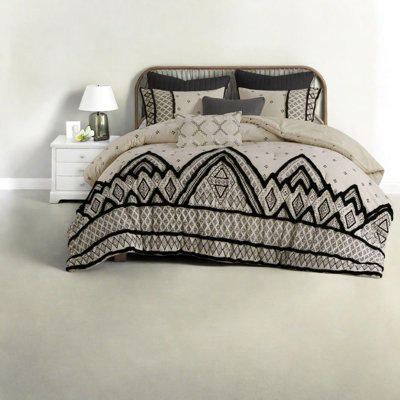 Modern Bedding Sets Cotton Flax Full Queen Boho Comfort For Home