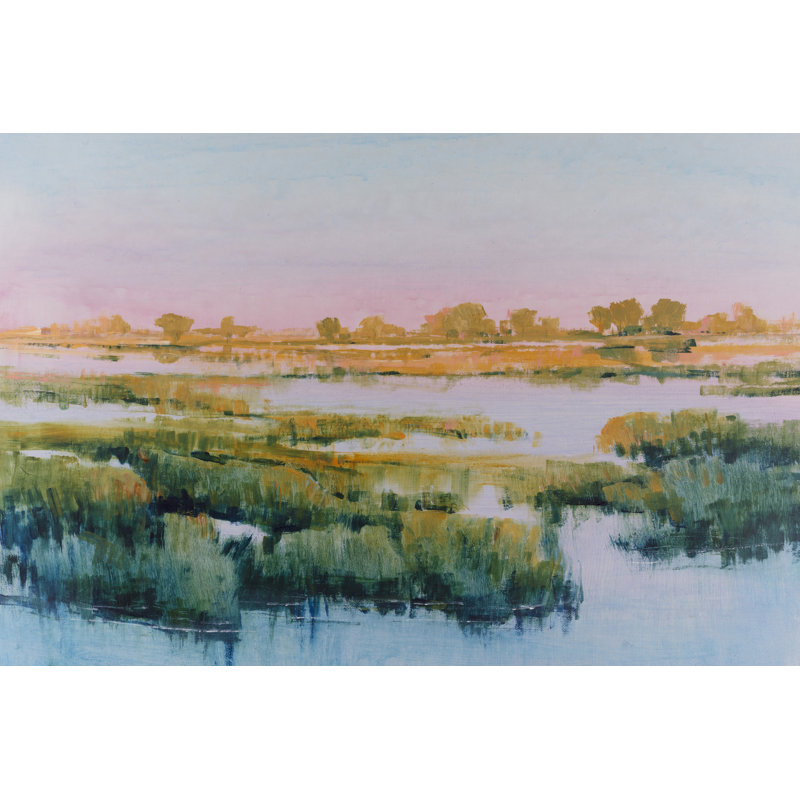 Marshland View I by Timothy O' Toole - Wrapped Canvas Painting, 51cm H x 76cm W