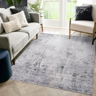 Tapis de salle à manger de collection sans perte de poils de la collection