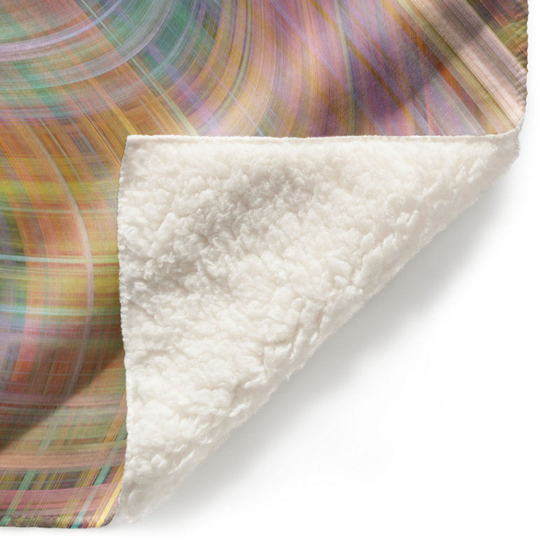 Hand Woven Throw Blanket, 51" W x 60" L