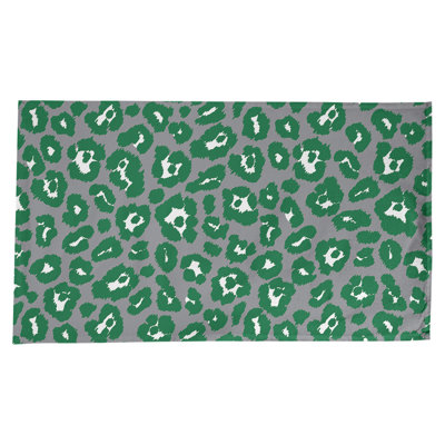 Animal Print Cotton Blend Tablecloth