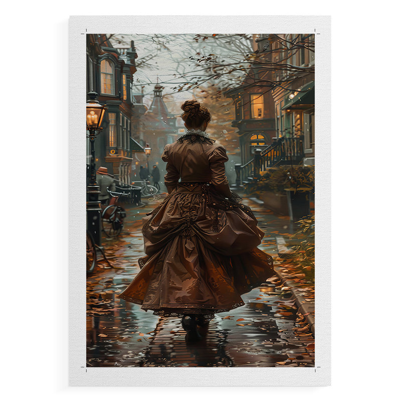 WOMEN Series CMXLIII  -Premium Canvas Print Only - NOT FRAMED -Ready to Hang, 36" H x 24" W