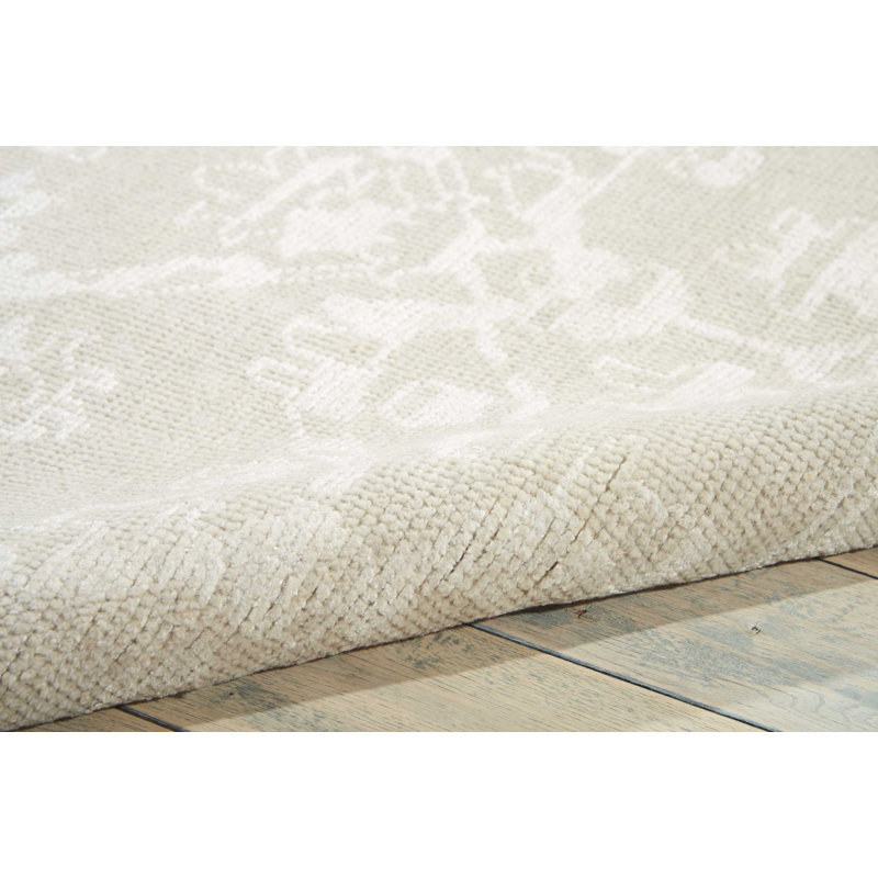 Colman Wool Floral Indoor Rug, Rectangle 5'6" x 8'