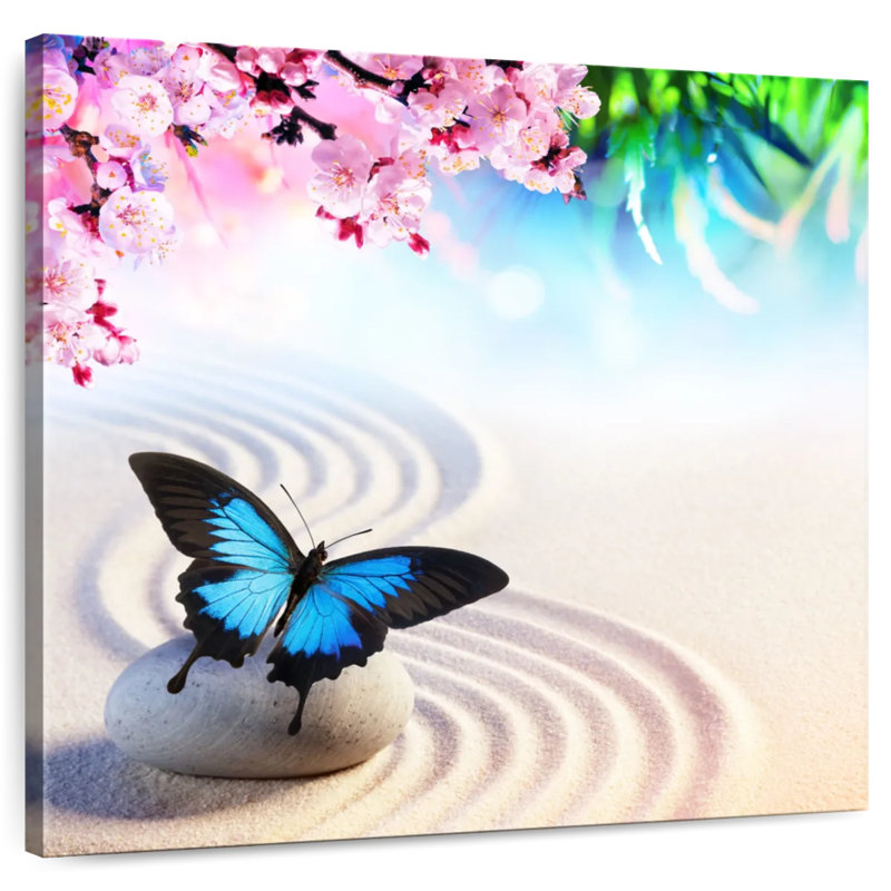 Brampt Zen Swallowtail Butterfly, 10" H x 10" W