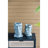 5X5.5X9" Easter Island Cement Planter
