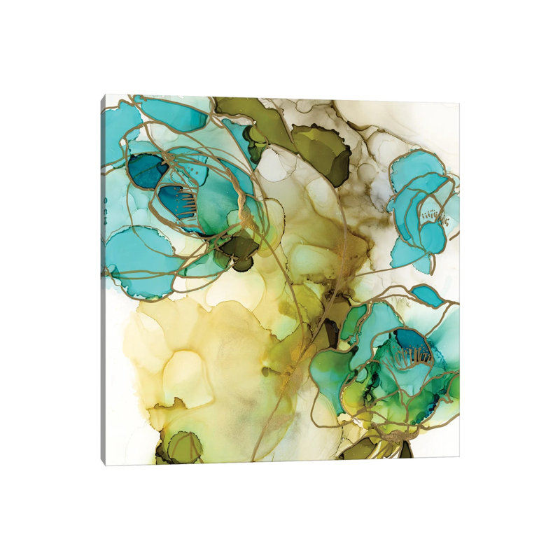 Flower Facets III 1 Piece Wrapped Canvas Painting, 45.72 cm H x 45.72 cm W