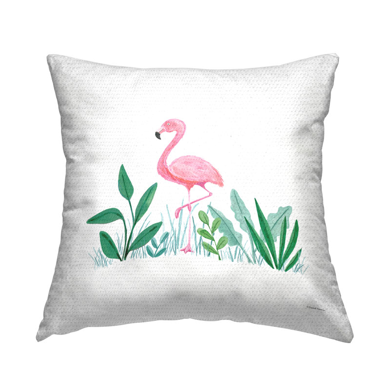 Coussin Summer Summer Flamingo & Fronds
