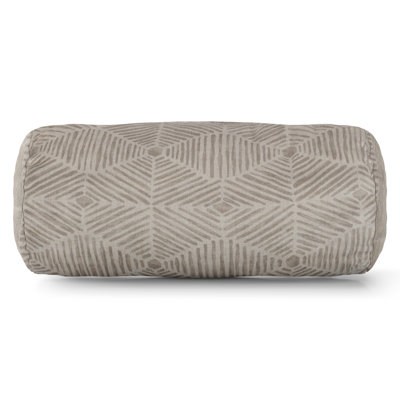 Charlie Geometric Cotton Reversible Throw Pillow