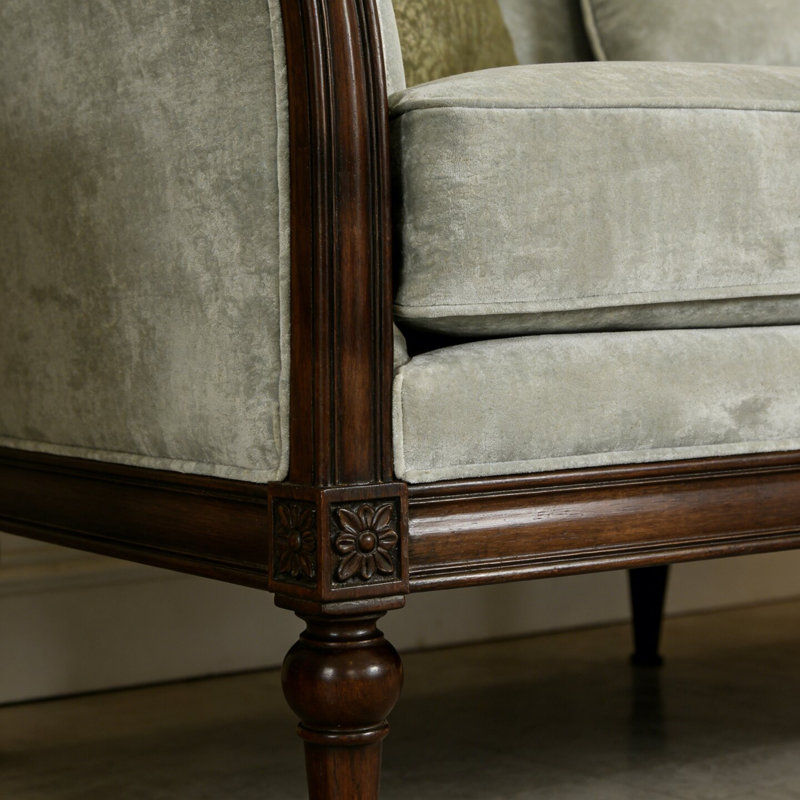 American-style Light Luxury Grey Sofa