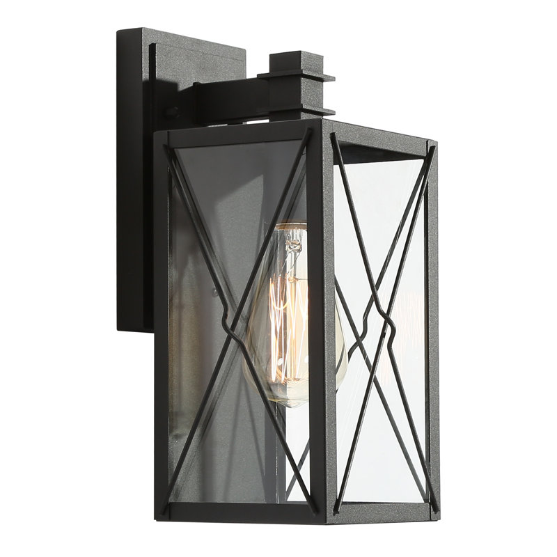 Simla Metal and Glass Wall Light