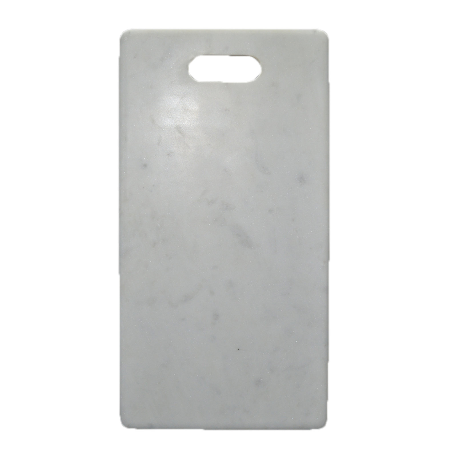Kita Rectangle Marble Cheese Board, White