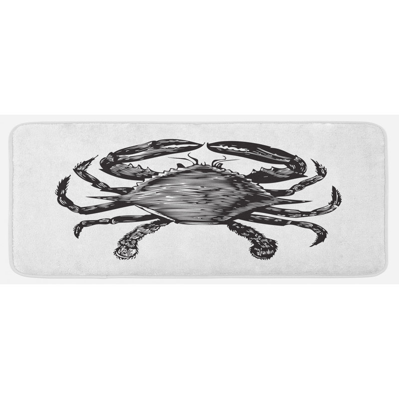 Coastal Synthetic Kitchen Mat