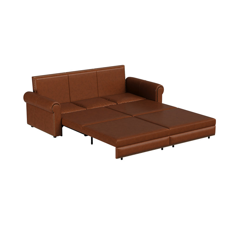 Canapé Chesterfield, Brun pâle