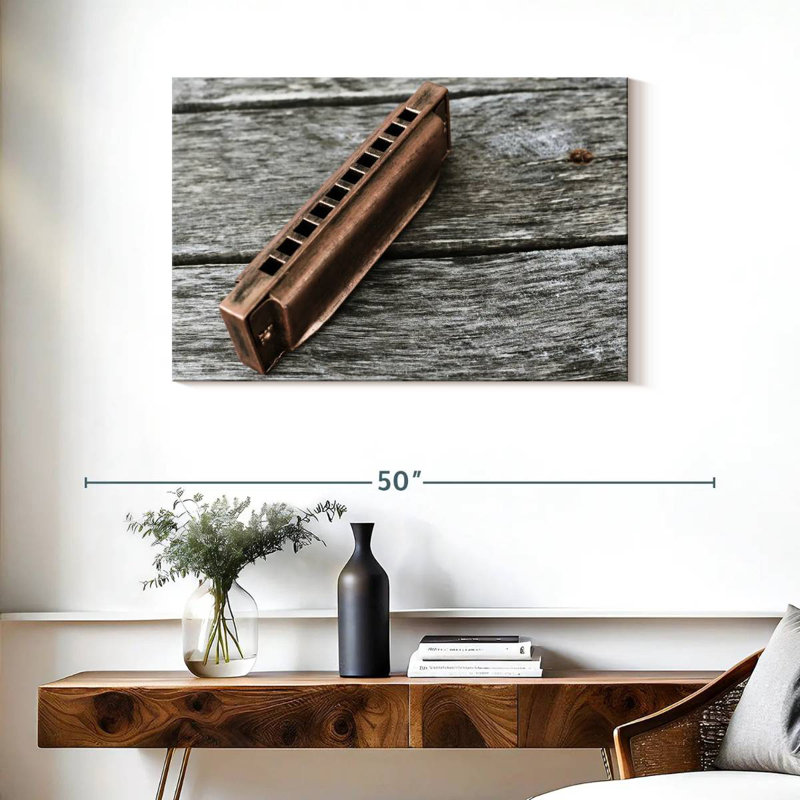 Abarca Ten-Hole Harmonica, 24" H x 36" W