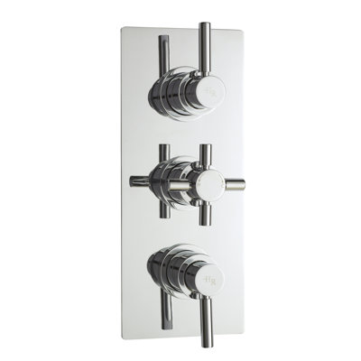 Tec Pura Triple Concealed Diverter Shower Valve