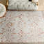 High-Quality Hand-Knotted Beige And Copper Area Rug-25708657-25708659