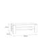 Baisden Four Leg Coffee Table-37216084