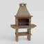 Mediterrani Masonry BBQ - Charcoal-989523368