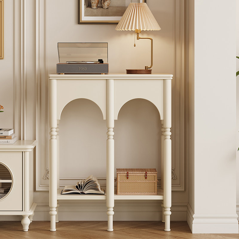 Console française de style crème française.