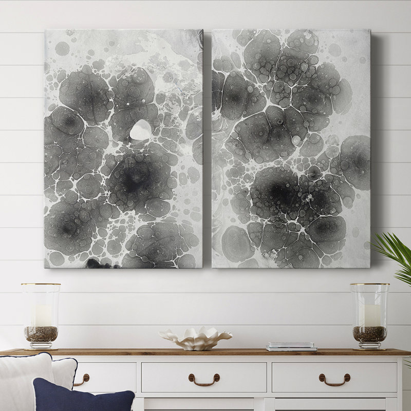 Toile tendue avec châssis Marble I-Premium - prête à être accrochée, H 18 po x l 24 po
