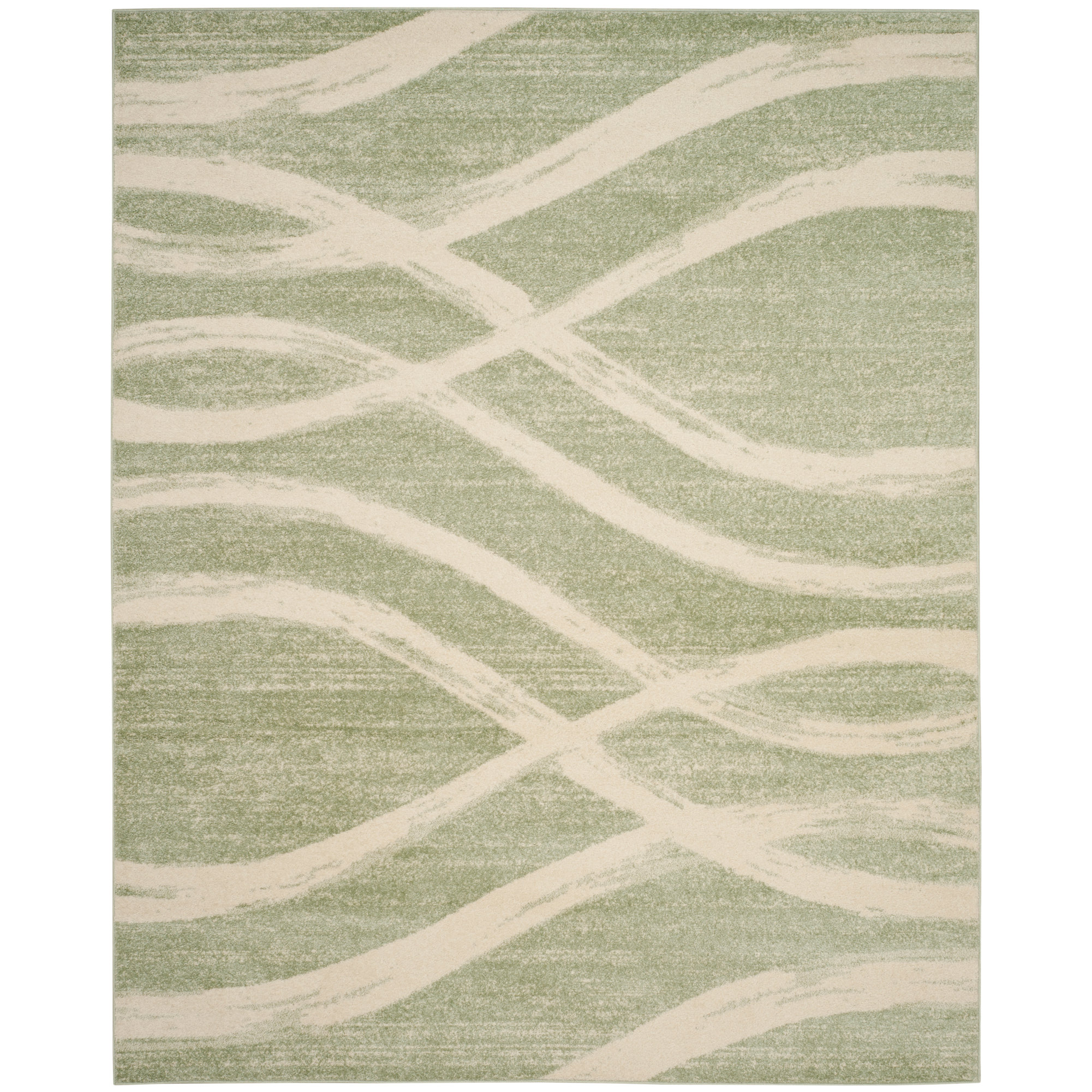 Wrought Studio Shelva Abstract Beige/Green Area Rug & Reviews - Wayfair ...