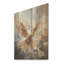 Lovely White Dove II - Colombe sur bois-994206576