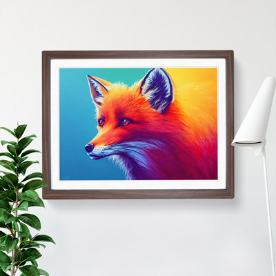 Fox Vol.3 - Single Picture Frame Painting