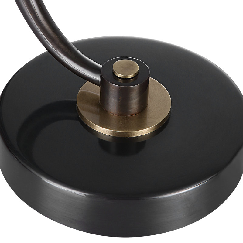 Waveney Glass End Table, Black