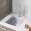 Blanco Quatrus 17" L X 17'' W Single Bowl Stainless Steel Undermount Kitchen Sink-122739224