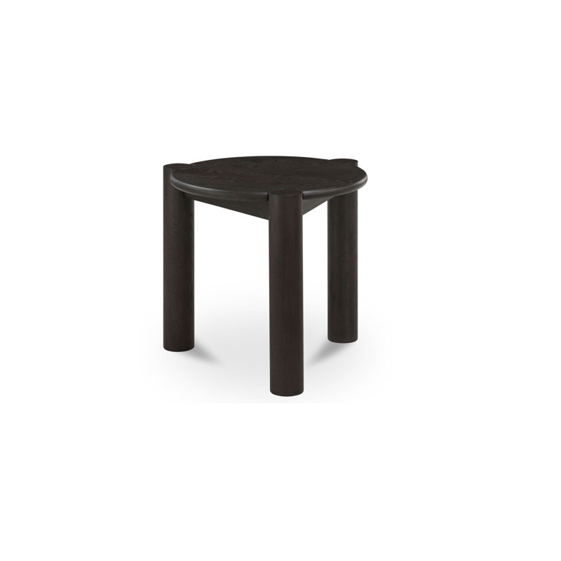 Jack Side Table Brushed Dark Brown, Dark Brown Wood