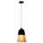 1 - Light Black Single Pendant