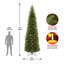 Kingswood 7' Green Fir Artificial Christmas Tree-1750290560