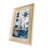 Elegant Framed Decorative Painting, 16.9 x 24.8 inches | 100% Solid Wood Frame (Thickness: 1.2 inches), 100% Maple MDF Background (Thickness: 0.1 inches), UV Printing | Perfect Wall Art for Home & Office Décor