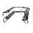 Sojag 7x8 ft. Greenhouse Shelf Kit