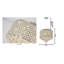 Modern 7 Light Crystal Metal Shade Chandelier