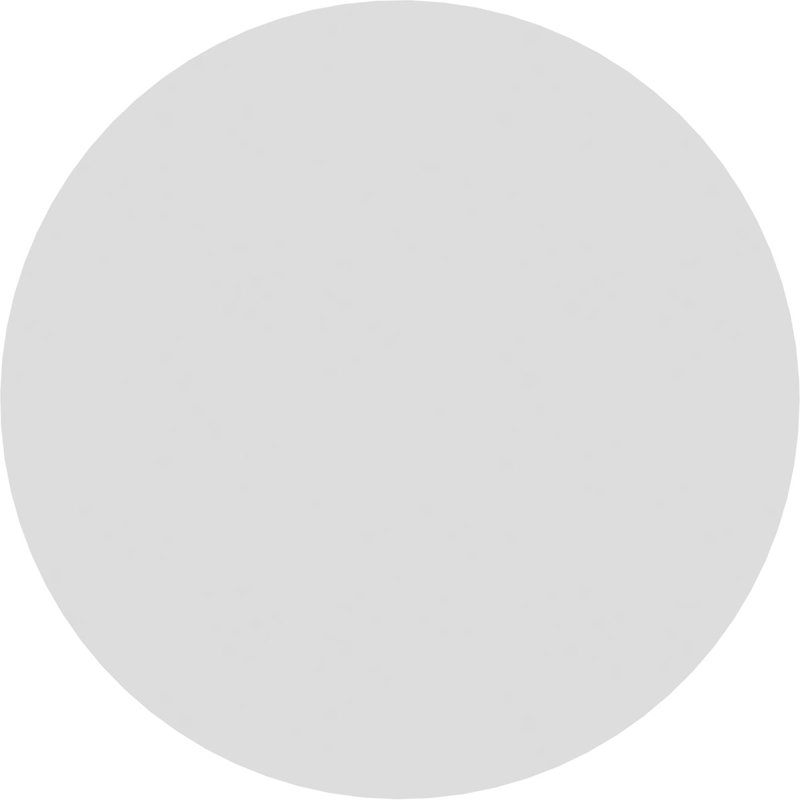 Rosette standard Grayson avec bord biseauté, H 6 po x l 6 po x p 0,5 po