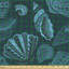 Vazquez Seashell Aquatic Underwater Sea Fabric