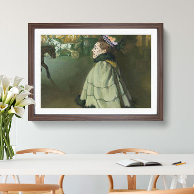 Woman at the Champs-Elysees by Louis Anquetin - Picture Frame Painting