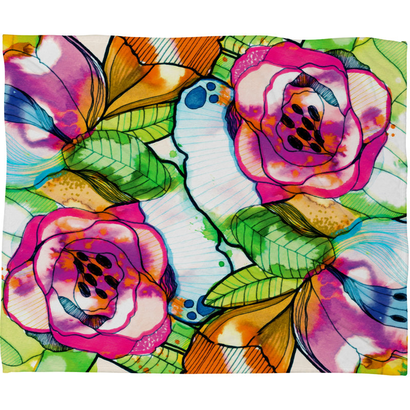 Cayenablanca Throw Blanket, Small