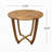 Outdoor Round Acacia Wood Accent Table