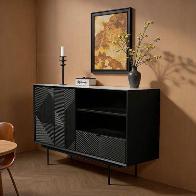 Small-Sized Minimalist High-Quality Sideboard